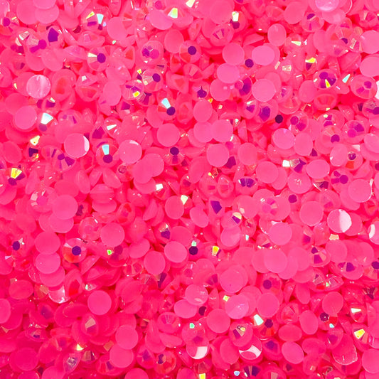 Pink Sparkling Rhinestones – 6000pcs 3mm