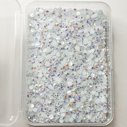White Sparkling Rhinestones – 6000pcs 3mm