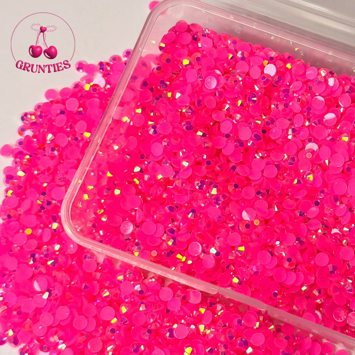 Pink Sparkling Rhinestones – 6000pcs 3mm