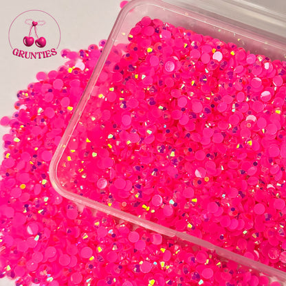 Pink Sparkling Rhinestones – 6000pcs 3mm
