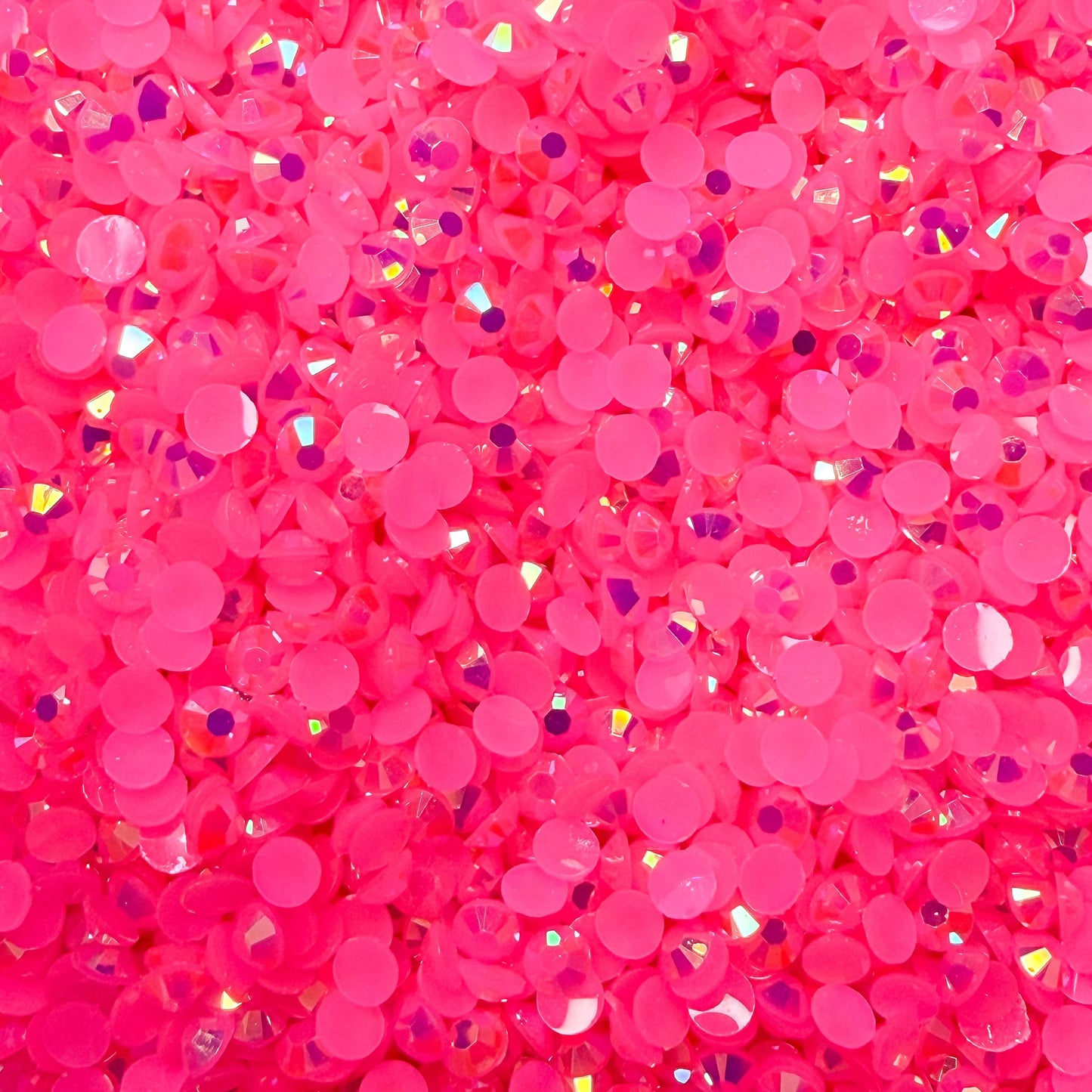 Pink Sparkling Rhinestones – 6000pcs 3mm