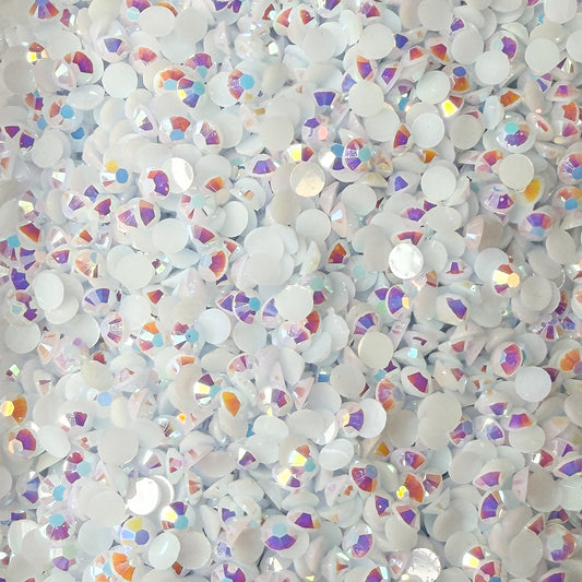 White Sparkling Rhinestones – 6000pcs 3mm